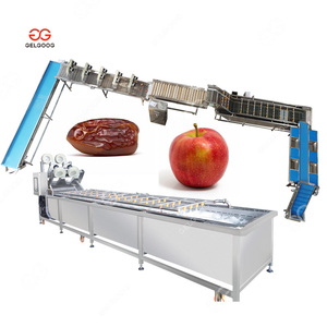 Táo bong bóng máy giặt lắp ráp rau và trái cây làm sạch sấy phân loại dây chuyền chế biến tẩy lông - Product Image 1