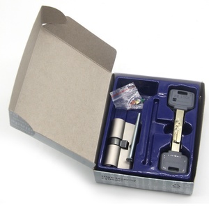 Cilindro de Latón Sólido <span class=keywords><strong>Antitaladro</strong></span> de 70mm, Estilo Europeo, para Plataformas, Cilindro de Cerradura de Puerta Multlock - Product Image 5