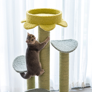 Çin üretimi sıcak satış toptan Scratch sonrası <span class=keywords><strong>Sisal</strong></span> kedi tırmalama ağacı - Product Image 3