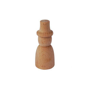 Statuetta di Volpe in Legno di Faggio Naturale per Pittura Fai-da-Te per Bambini - Product Image 2