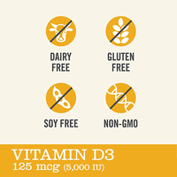 Gélules de Vitamine D3 Haute Puissance pour la Santé Osseuse – Complément pour Femmes et Hommes