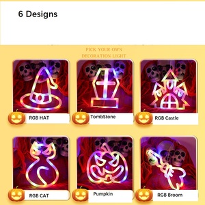 Luminaire de fenêtre à LED pour la décoration d'Halloween. - Product Image 5