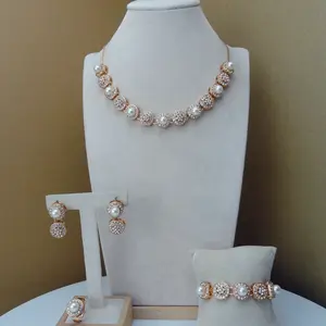 Jqueen — pendentifs en perles pour femmes, ensemble de bijoux, pendentifs, en or, modèles élégants, nouvelle collection FHK8005