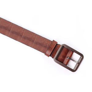 Fábrica Por Atacado Mens Fivelas Reversíveis Pin Girando Fivela Pin PU Jens Ledar Cinto Negócios Lazer Pin Buckle <span class=keywords><strong>Belt</strong></span> - Product Image 2