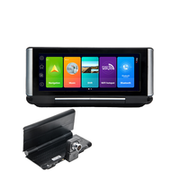 Caméra de voiture 4G 7 pouces 1080P Navigation GPS DVR enregistreur de conduite avec écran Smart Touch IPS