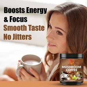 Café de Hongos OEM Fácil de Digerir y Apto para Dieta Keto, Apoya la Salud y la Inmunidad, Aumenta la Energía y la Concentración, Sabor Suave, Sin Efecto Estimulante - Product Image 6