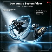 Surron Light Bee X Talaria MX4 MX3 Ultra Bee KYZ CNC Aluminium Hydraulisches Hinterrad-Scheibenbremsen-Kit Neues Hochleistungs-Offroad-Upgrade