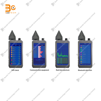 Detector de señal inalámbrico de mano de 1MHz-12GHz que detecta señales 2G/3G/4G/5G Bluetooth Wi-Fi y 315-433M, dispositivo antiseguimiento de 800M