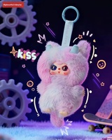 Vente en gros de figurines authentiques de la série de jouets en peluche Baby Three Walonglong, boîte mystère, figurine d'anime Cinnamoroll, pendentif en verre, porte-clés, cadeau