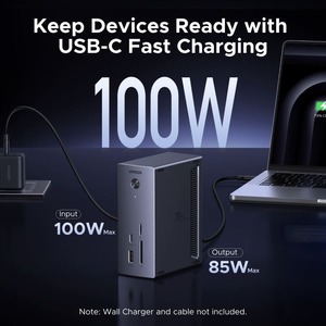 Base de Conexión <span class=keywords><strong>USB</strong></span> UGREEN 10 en 1, Carcasa para SSD M.2 NVMe, <span class=keywords><strong>HUB</strong></span> <span class=keywords><strong>USB</strong></span>-<span class=keywords><strong>C</strong></span> de 10 Gbps, HDMI 4K60Hz, PD100W, RJ45 para Laptop, MacBook, HP, <span class=keywords><strong>Lenovo</strong></span>, Dell - Product Image 6