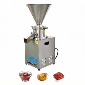 Fábrica Multi Função Manteiga De Amendoim Que Faz A Máquina Moinho Colóide Vertical Tahini Grinder Para Maionese/Alimentos