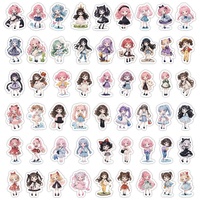 103 pièces Loli fille dessin animé décor autocollants personnalisé étanche vinyle bagages ordinateur portable planche à roulettes bricolage jeune fille Kawaii mignon autocollants