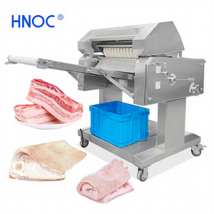 Machine à éplucher la viande de porc HNOC, trancheuse électrique pour éliminer la peau de la viande de porc fraîche - Product Image 1