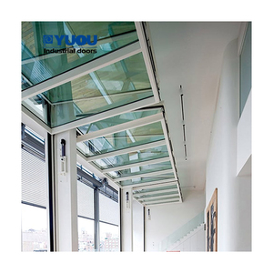 Chine <span class=keywords><strong>Porte</strong></span> de <span class=keywords><strong>garage</strong></span> verticale pliante de haute qualité Belle <span class=keywords><strong>porte</strong></span> commerciale automatique bon marché en verre transparent haute performance - Product Image 5