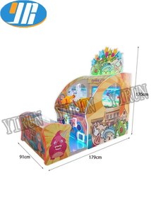 Machine de jeu d'arcade de tir aquatique pour 2 joueurs, pistolet à eau pour enfants à monnayeur - Product Image 4