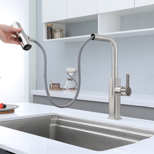 Трехрежимный смеситель для кухни с водопадом, с одним отверстием - Product Image 5