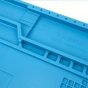 Alfombrilla de reparación electrónica de silicona para reparación de teléfonos móviles, alfombrilla de soldadura, aislamiento de silicona, alfombrilla de trabajo de reparación magnética - Product Image 4