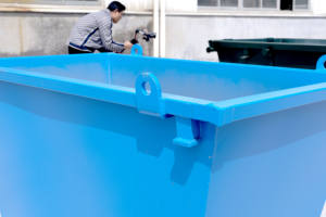 صناديق تخزين معدنية مموجة من الفولاذ المتين قابلة للتكديس والتحريك لصناعة قطع غيار السيارات - Product Image 6