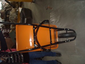 Heavy Duty 60L <span class=keywords><strong>Carretilla</strong></span> WB6401 Carga 150Kg Construcción sólida para construcción de jardines y uso doméstico - Product Image 4