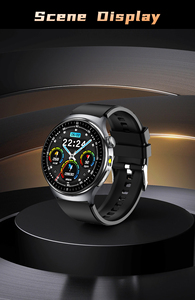 Montre connectée intelligente avec assistant vocal, SOS, électrocardiogramme (ECG), mesure de la graisse corporelle, IMC, suivi de la santé, EDA, IP68, tracker d'activité physique, compatible Android - Product Image 3