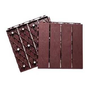 Venta de fábrica, baldosas para terraza de patio, baldosas de plástico entrelazadas, suelo de bricolaje a presión para exteriores e interiores - Product Image 3