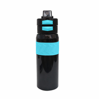 Bouteille d'eau de sport personnalisée avec logo, légère, de haute qualité, en Tritan, sans BPA, résistante à la chaleur, anti-fuite, portable
