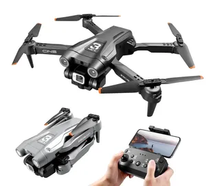 Z908 Pro Mini Drone WIFI FPV MINI 4K HD double caméra professionnelle avec évitement d'obstacles à trois côtés ESC quadrirotor enfant jouet cadeau