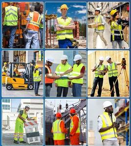 เสื้อกั๊กนิรภัยสะท้อนแสงราคาประหยัด หลายสี สกรีนโลโก้ได้ สำหรับงานก่อสร้าง อุตสาหกรรม ความปลอดภัยในการทำงาน มีกระเป๋า - Product Image 6