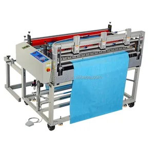 fabric bias cutting machine for cutting roll into sheet or pieces