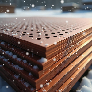 מותאם אישית חור ניקוב רשת מתכת מחורר גיליון מתכת לקישוט - Product Image 1