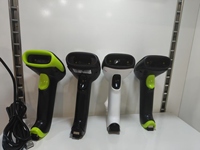 Interfaz USB Manos libres 1D y 2D Escáner de código de barras láser Lector de código QR Impresora de tamaño A4 con estado de stock