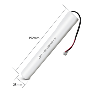 Jintion แบตเตอรี่ไฟฉุกเฉิน LiFePO4 9.6V 3600mAh สำหรับหนึ่งลักซ์ LFP 9.6V <span class=keywords><strong>3</strong></span>.6AH SS JST - Product Image 2