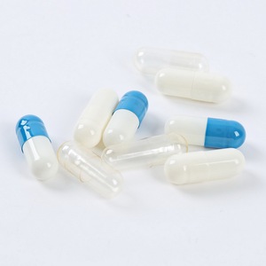 高品質の青と白の空の硬ゼラチンカプセルシェル空の薬カプセルサイズ0 1 2 3 - Product Image 6