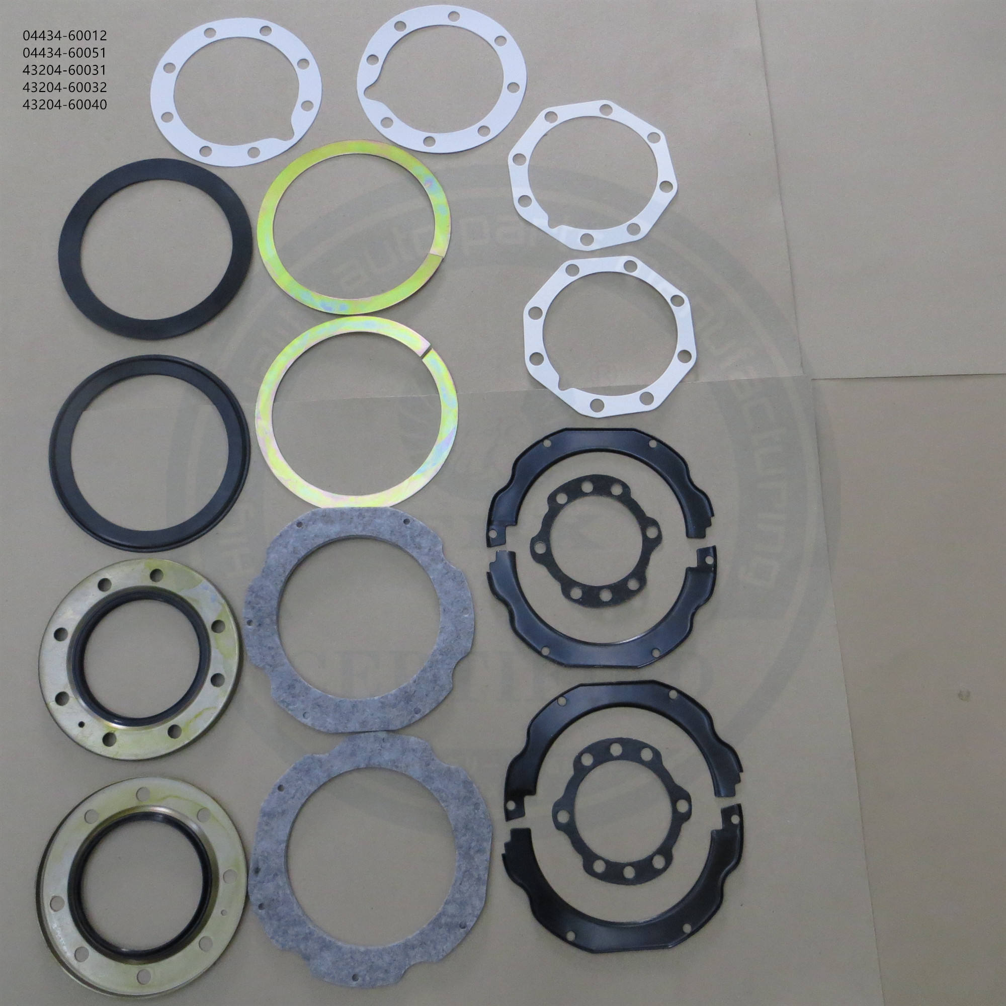 Shaft Gasket Set for TOYOTA Land Cruiser FZJ80/HDJ81/HZJ80 - OEM