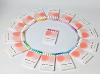 Marqueurs d'art IERS personnalisés, 6 couleurs, pointe pinceau souple, encre non toxique, encre rechargeable, matériau PLA pour Manga