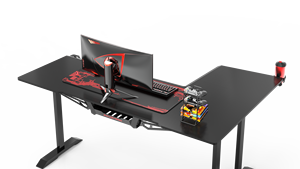 Esports Phòng Ngủ Nhà Máy Điện Công Nghệ Cao Hình Chữ <span class=keywords><strong>L</strong></span> Tùy Chỉnh Bàn Máy Tính Cạnh Tranh Bàn Chơi Game Cho Gia Đình Văn Phòng - Product Image 5