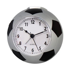 Personnalisé enfants dessin animé <span class=keywords><strong>Football</strong></span> réveil Reloj muet décor à la maison bureau créatif <span class=keywords><strong>Football</strong></span> bureau Table horloge - Product Image 5