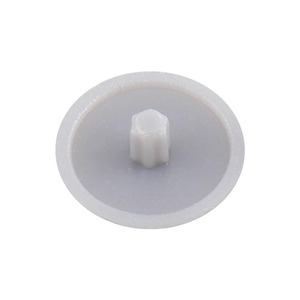 Cache-vis en plastique Yuelide à tête plate pour dissimuler les trous des meubles, installation facile - Product Image 1