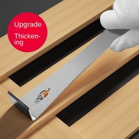 Casse-muille à tête plate en acier inoxydable, grattoir multifonction pour le travail du bois, levier pour démontage de planches en bois, outils de nettoyage domestique, outil à clous