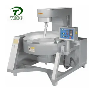 Industrial Type 100-500L Automatic Induction Heating Planetary Cooking Mixer Machine Electric Kitchen Equipment