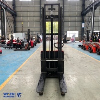 Gerbeur électrique WGZN 2T neuf, batterie au plomb-acide 48V, pneus en polyuréthane, longueur de la fourche 1150 mm, utilisation en hôtels