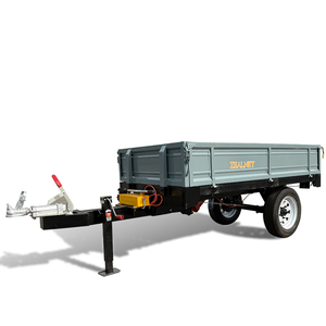 Le fabricant vend bien. <span class=keywords><strong>Remorque</strong></span> à déchargement automatique à deux roues et à un <span class=keywords><strong>essieu</strong></span> - Product Image 3