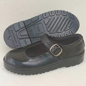 Zapatos Escolares Unisex Rada Impermeables, Color Negro Neutro, Ajuste Ajustable, para Todas las Temporadas, para Compras Escolares Mixtas - Product Image 1