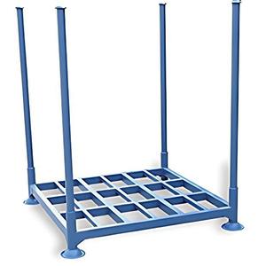 מדפי אחסון ניידים מפלדה, מדפי הכנסה ומדפי אחסון משמשים להובלה במחסן - Product Image 4