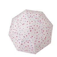 Parapluies de protection solaire pliants à 8 os pour femmes, petits parapluies avec logo personnalisé, impression colorée, design fantaisie pour adultes