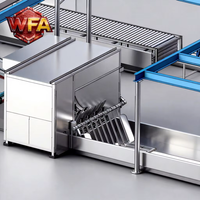 Machines d'abattage porcin HACCP, ligne d'abattage de porcs, équipement de transformation de la viande pour boucher