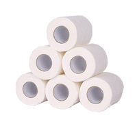 Papier toilette en pâte de bois vierge à âme creuse, vente en gros, usage commercial, hôtels, maisons d'hôtes, maisons, mouchoirs pour le commerce extérieur, sur mesure