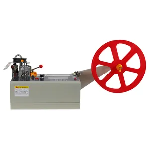 Hot Sales Automatic Computer Hot& Cold Cutting Machine Non Woven Face Mask Tape Material Nylon Leather Belt cutting machine