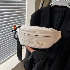 Molimicha Women's Chest Bag Caramel Water Resistant Zipper Closure Cycling Everyday Use Single Strap Summer 2024 - Product Image 3