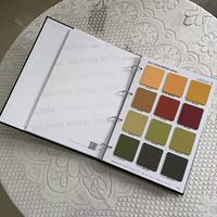 Stoffmusterbuch mit individuellem Logo, Hardcover-Ringbuch, Leder-Farbkatalog für Möbel, Polster, Bekleidung und Gepäck